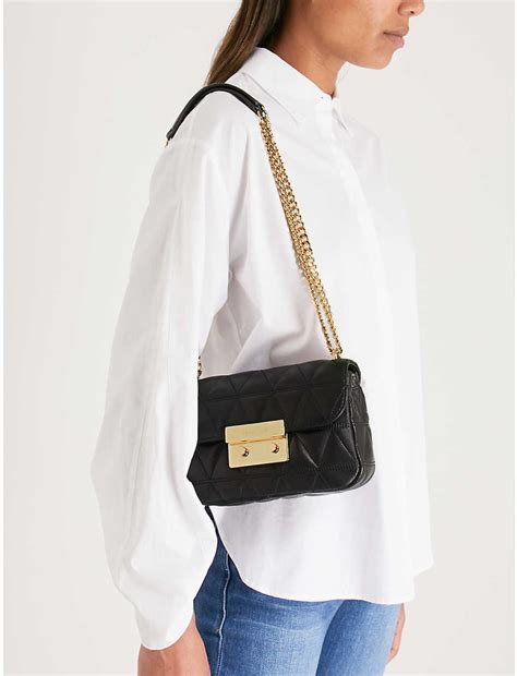 michael michael kors sloan crossbody leather satchel|Amazon.com: Michael Kors Sloan Handbags.